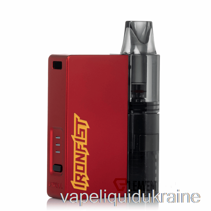 Vape Liquid Ukraine UWELL Caliburn & Ironfist L 16W Pod System Coral Red